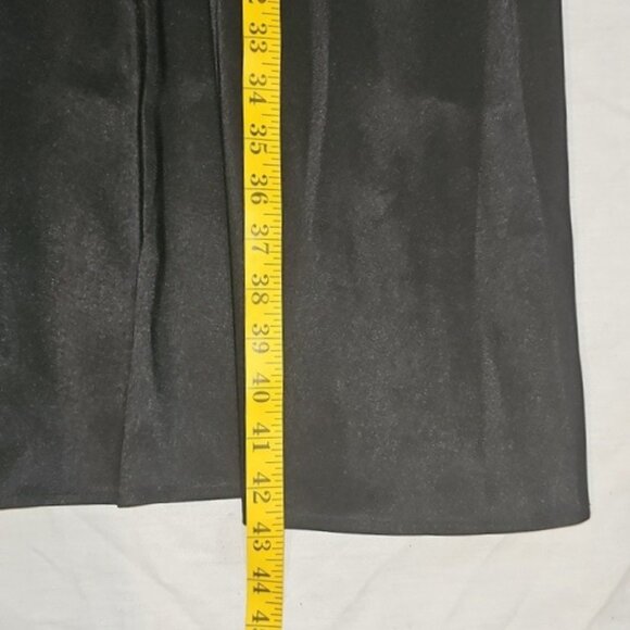 A New Day Women's Size 12 Bow Midi Dress with Pockets Black New - Picture 14 of 15